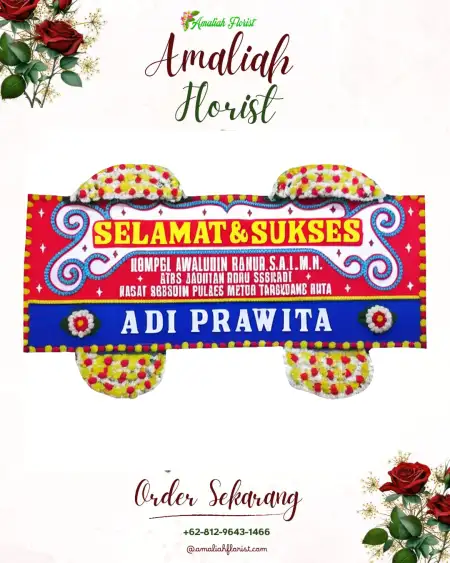 Papan Bunga Ucapan Selamat Jatian